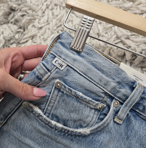 Citizen Of Humanity Marlow High Rise Relaxed Vintage Jean Shorts New Size 25 - Picture 10 of 12